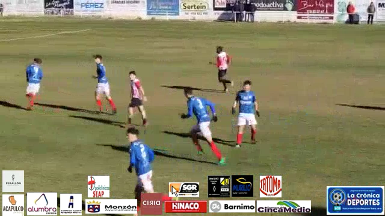 (RESUMEN y GOLES) Illueca 2-2 At.Monzón Alumbra / J 18 / 3ª División