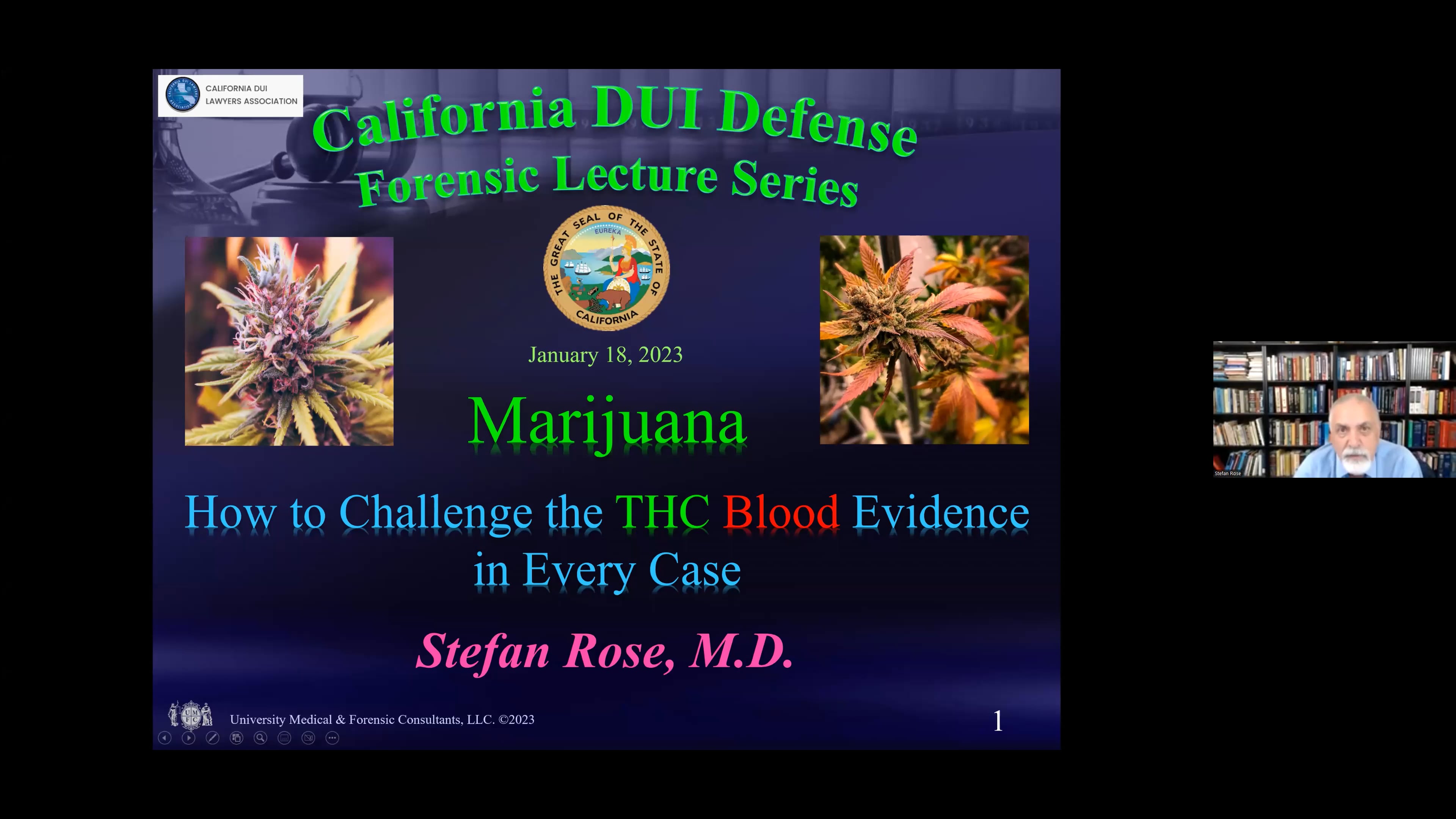 How to Challenge the THC Blood Evidence in Every Case