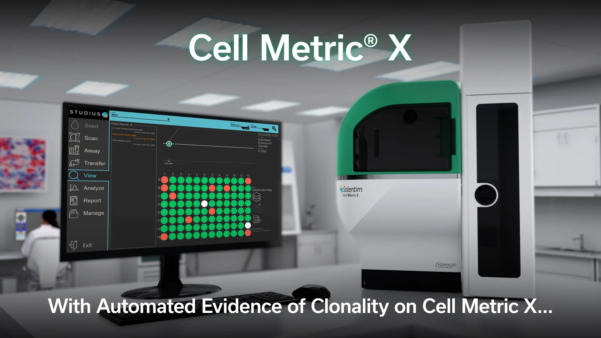 Cell Metric® X Clone Imager with Automated Assurance on Vimeo