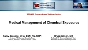 Medical Management of Chemical Exposure