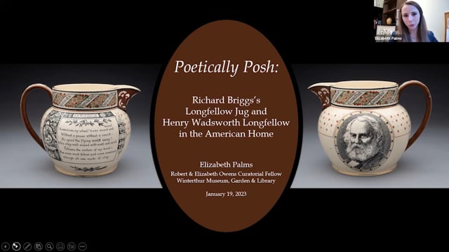 Poetically Posh - Richard Briggs’s Longfellow Jug and Henry Wadsworth Longfellow in the American Home