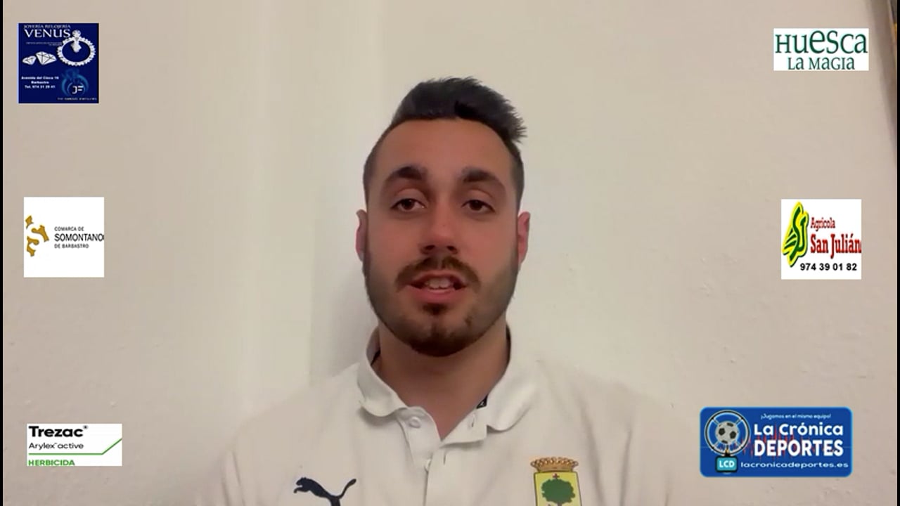 ELOY AZNAR (Entrenador Robres)  CD Cuarte 0-0 CD Robres y CD Robres 4-2 CD Utrillas / Jornadas 17 y 18 / 3ª División