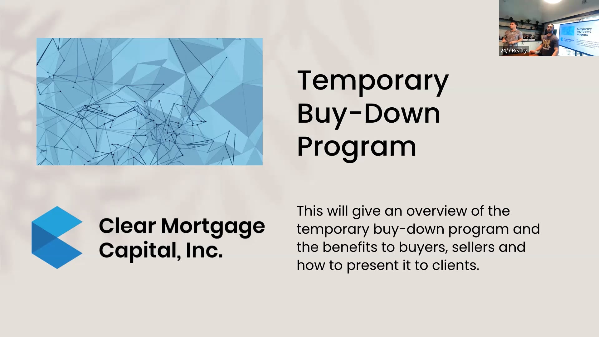 Temporary Buy Down Program: With Steven Tavera
