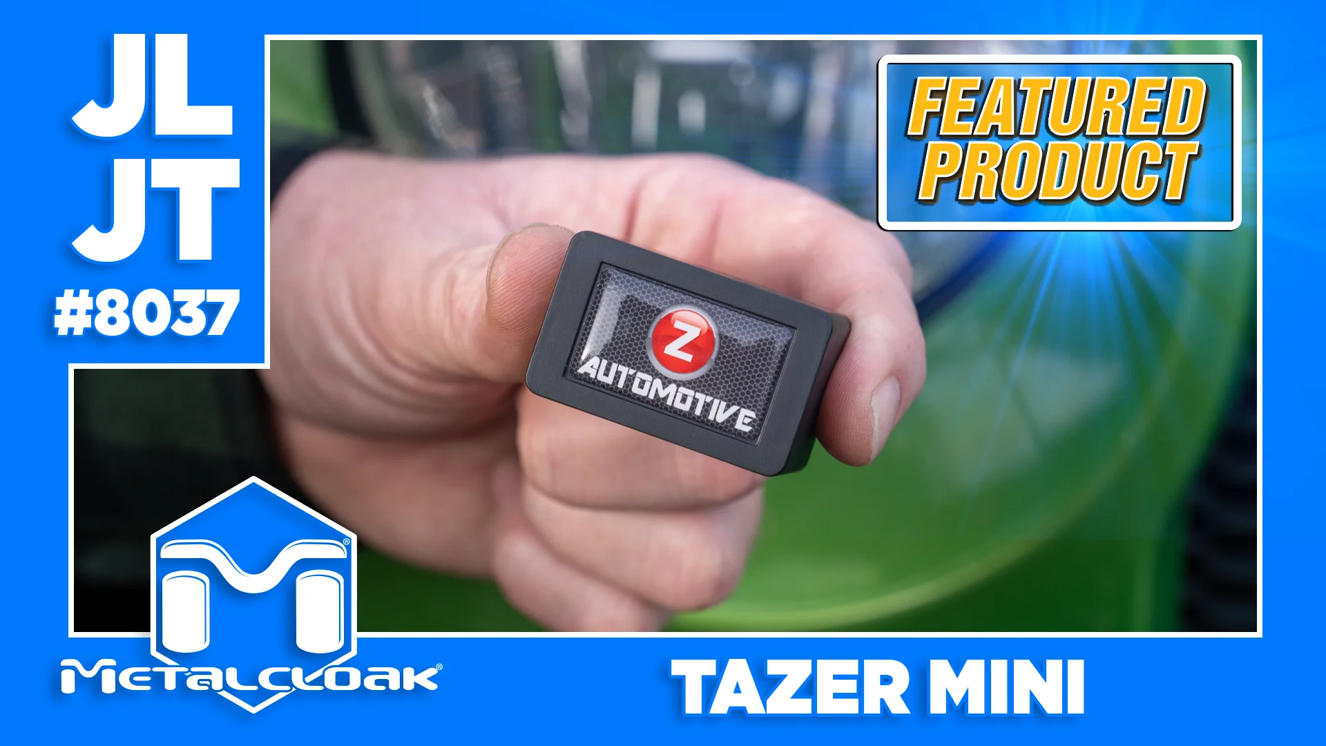Z Automotive Refurbished Tazer JL Mini Programmer – 2018-2026 JL Wrangler & Gladiator JT – Unmarried & Ready