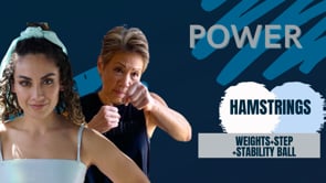 Hamstring Power (weights+step+stability ball)-1:23:23
