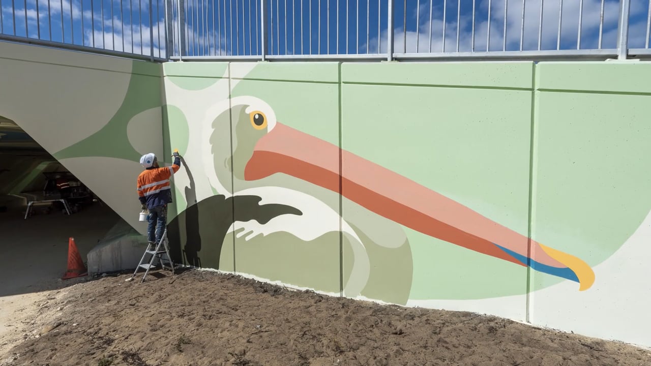 MRWA Butler Underpass Public Art