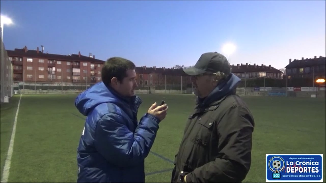 ÓSCAR TIBERIO (Entrenador Borja) La Cartuja CF 0-5 SD Borja / Jornada 16 / Regional Preferente Gr 2 / Fuente: YouTube Raúl Futbolero
