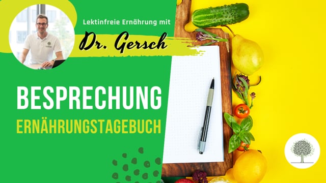 Besprechung Ernährungstagebuch