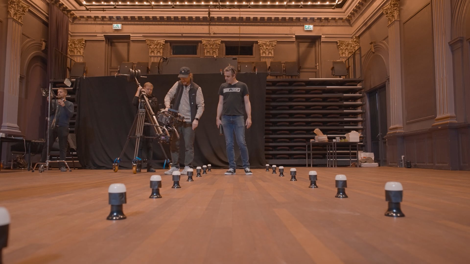 Behind the scenes of Code D