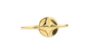 14kt Yellow Gold Star Ring