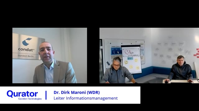 Dr. Dirk Maroni & Ralf Walhöfer (WDR): Künstliche Intelligenz in der Content Analyse beim WDR (+ Demos)