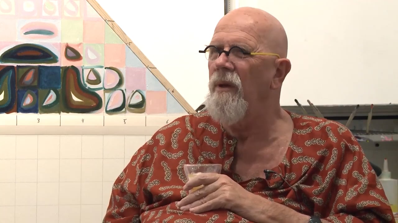 In the Studio: Chuck Close