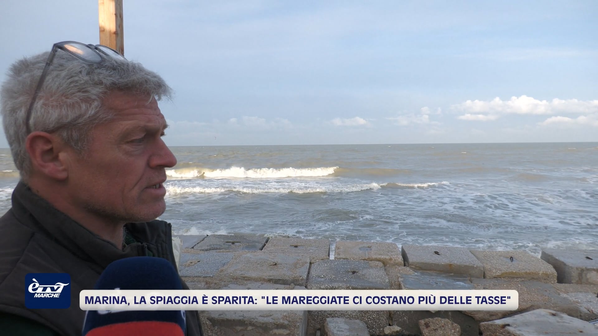 Marina, dove la spiaggia è sparita: 