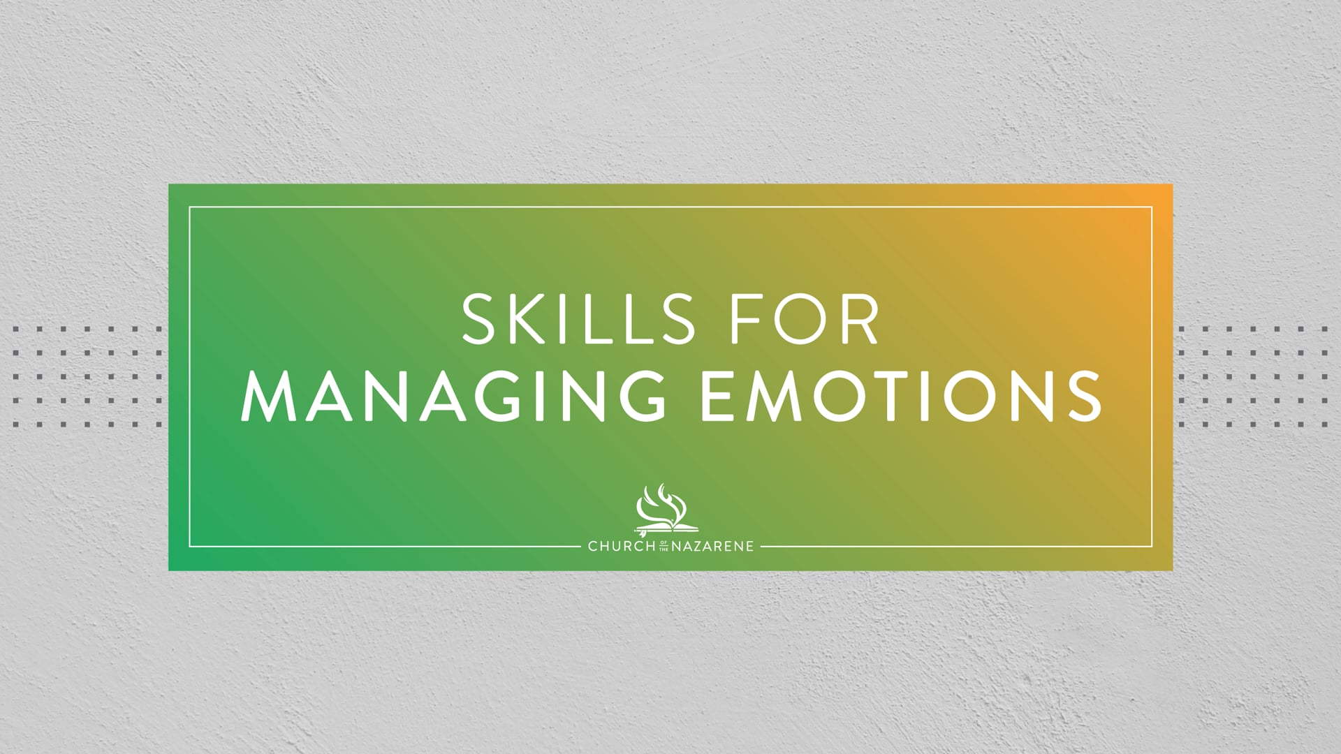 Skills for Managing Emotions: Lament