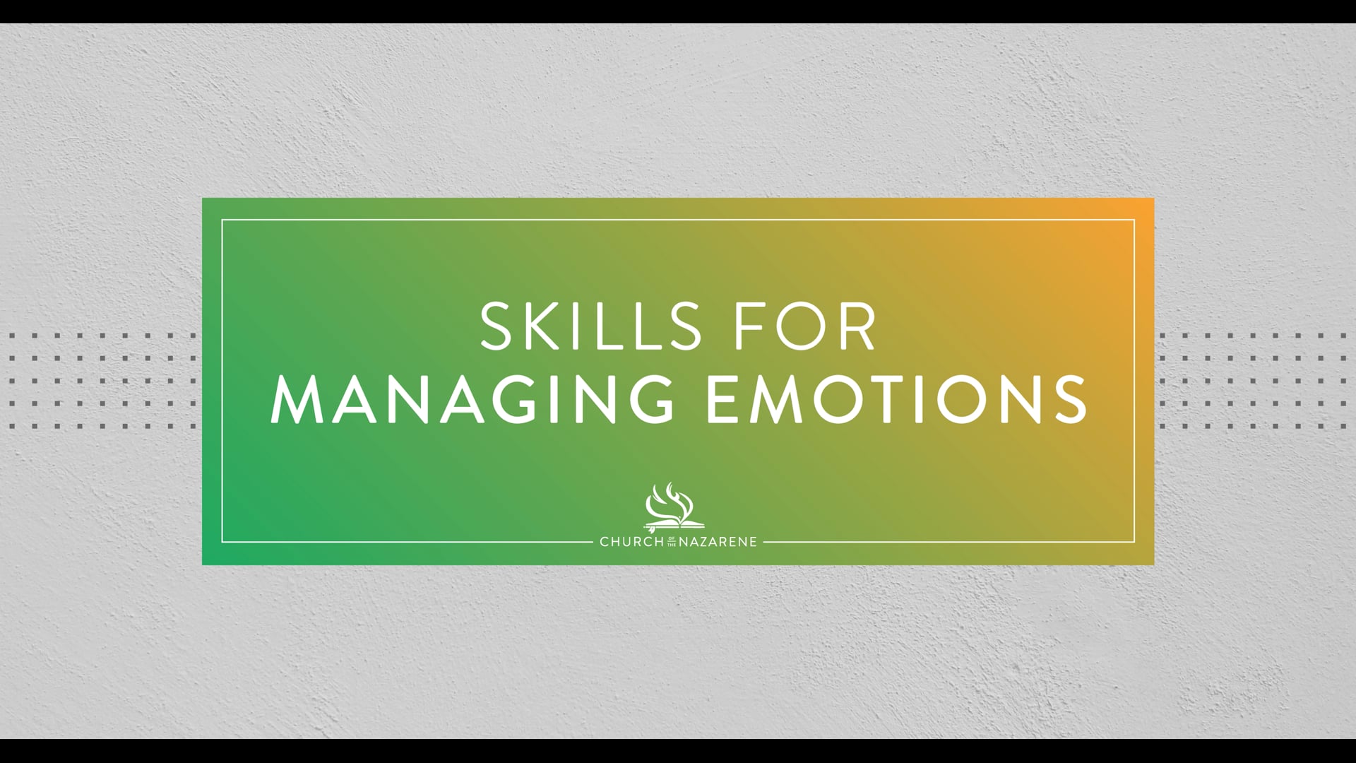 Skills for Managing Emotions: Lament