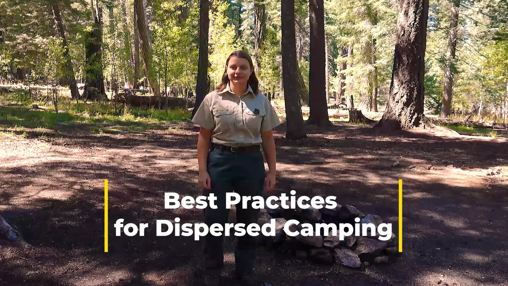 Coronado National Forest Dispersed Camping Best Practices on Vimeo