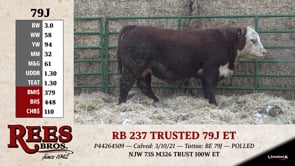 Lot #79J - RB 237 TRUSTED 79J ET