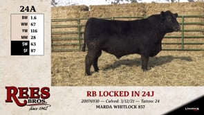 Lot #24A - RB LOCKED IN 24J