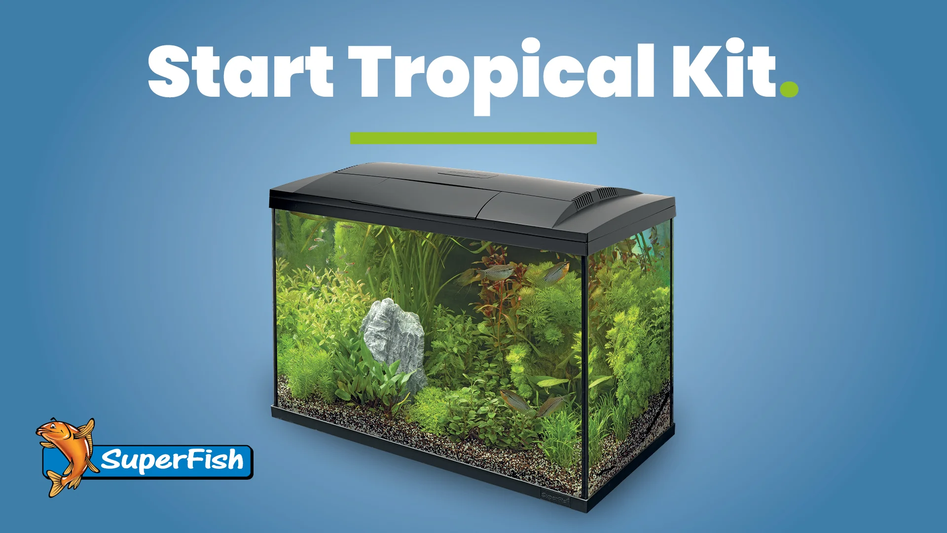 SuperFish  Start 50 Tropical Kit on Vimeo