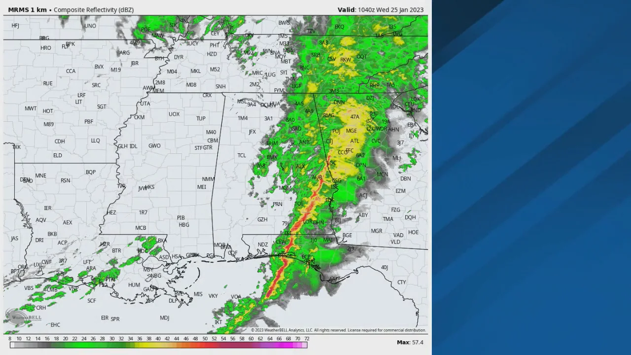 James Spann forecasts improving weather for Alabama today