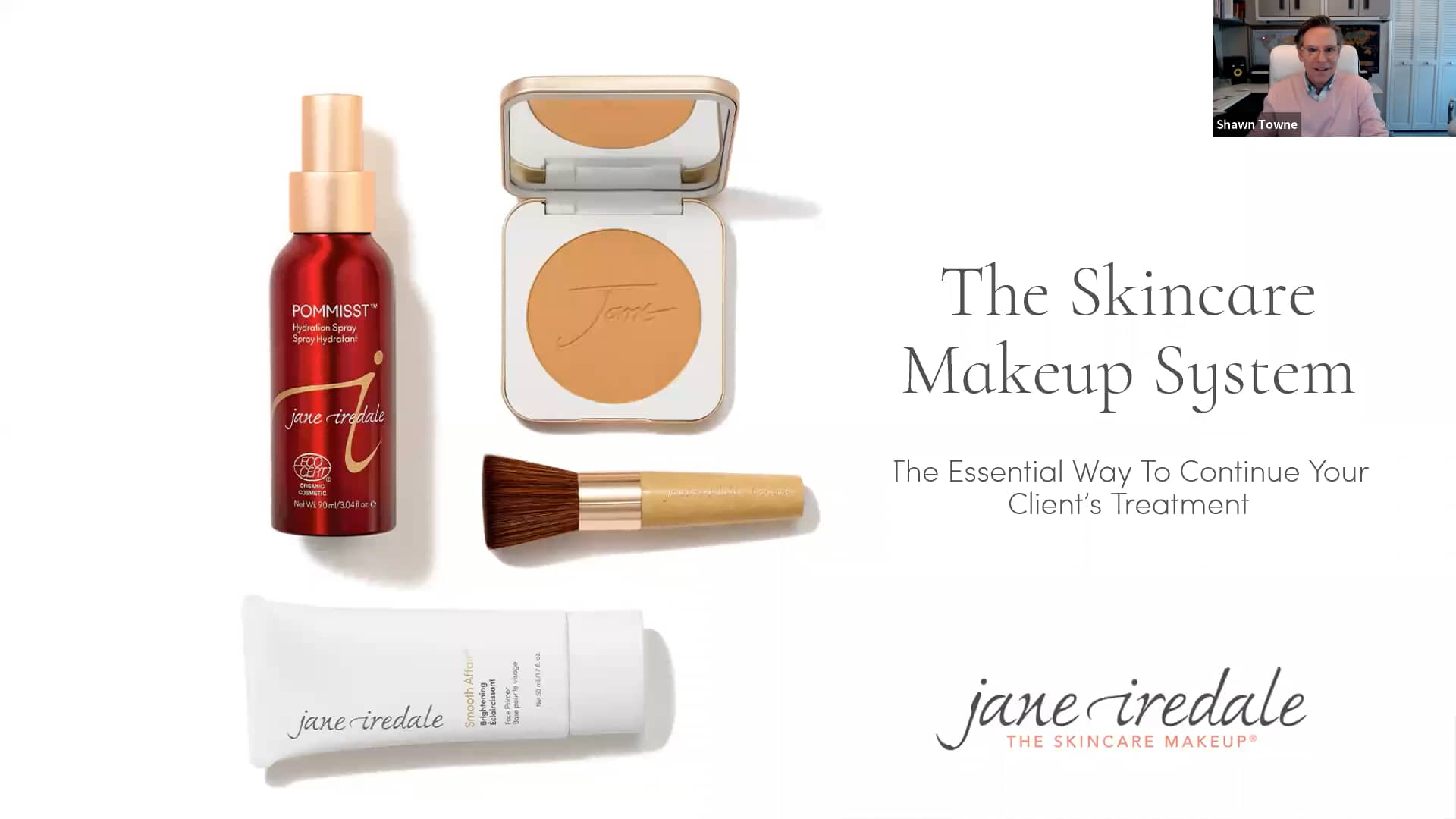 jane iredale The Skincare Makeup System with Shawn Towne on Vimeo