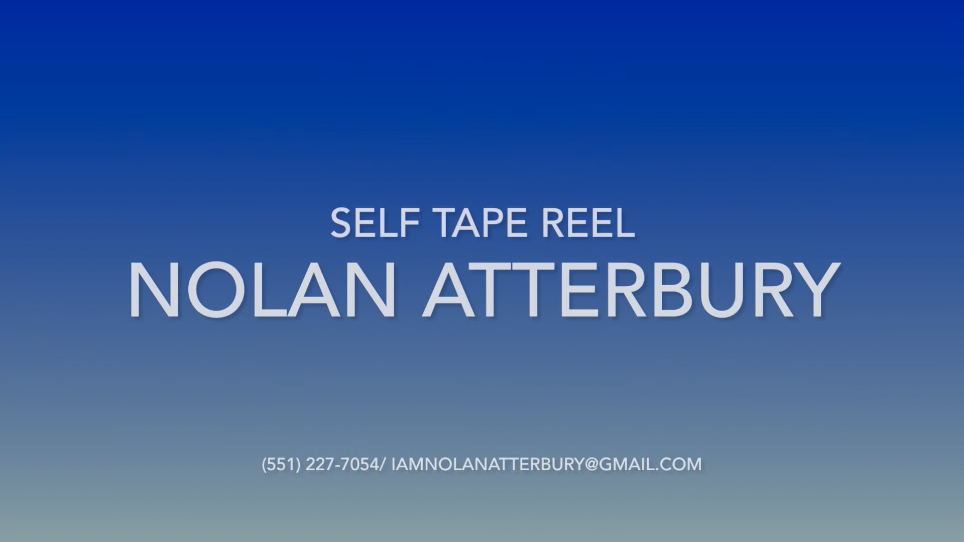 Self Tape Reel