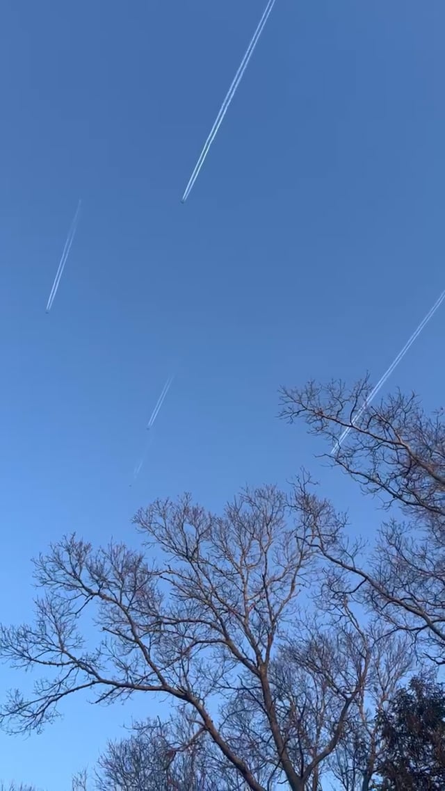 Planes Spotted over Southampton