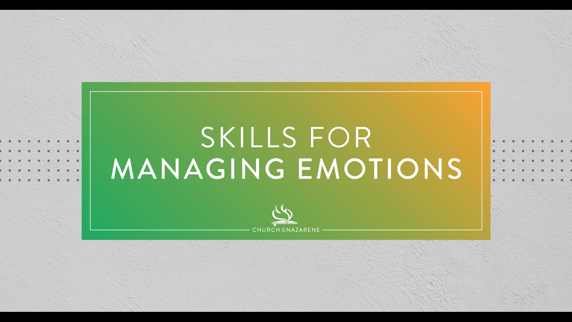 Skills for Managing Emotions: Sleep Hygiene