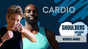 Should Cardio Sub explosive legs (weights+bands)-1:25:23