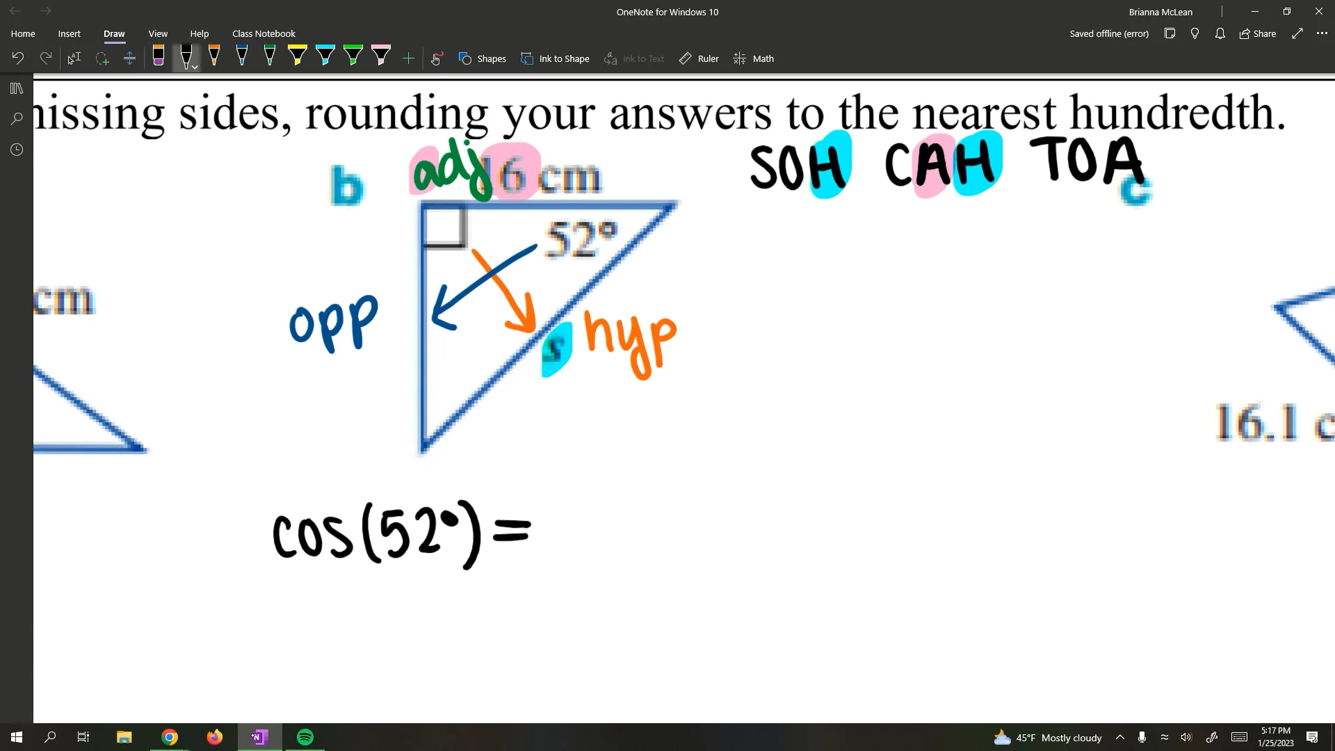 GEO 5.4 Mixed Trig Practice