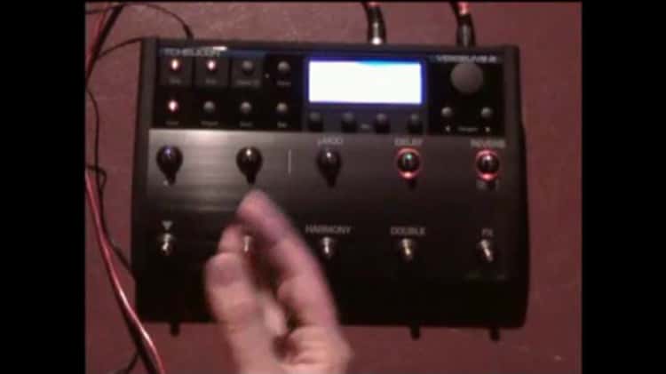 TC Helicon Voice Live 2 - Vocal Effects - The Vocalist Studio