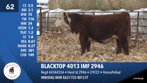 Lot #62 - BLACKTOP 4013 IMF 2946