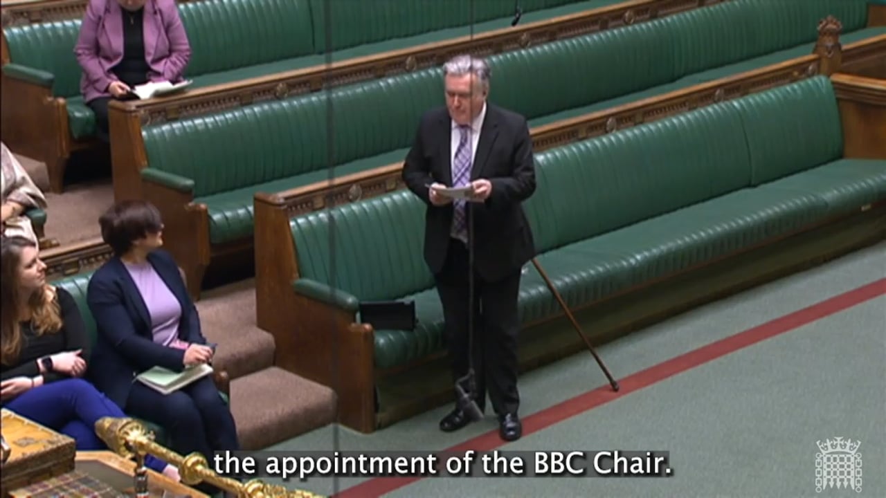 SNP MP questions Richard Sharp's involvement in Boris Johnson's £800k loan