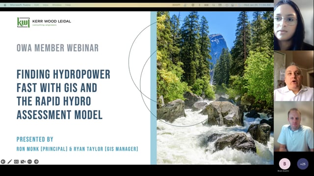 Finding Hydropower Fast with GIS and the Rapid Hydro Assessment Model