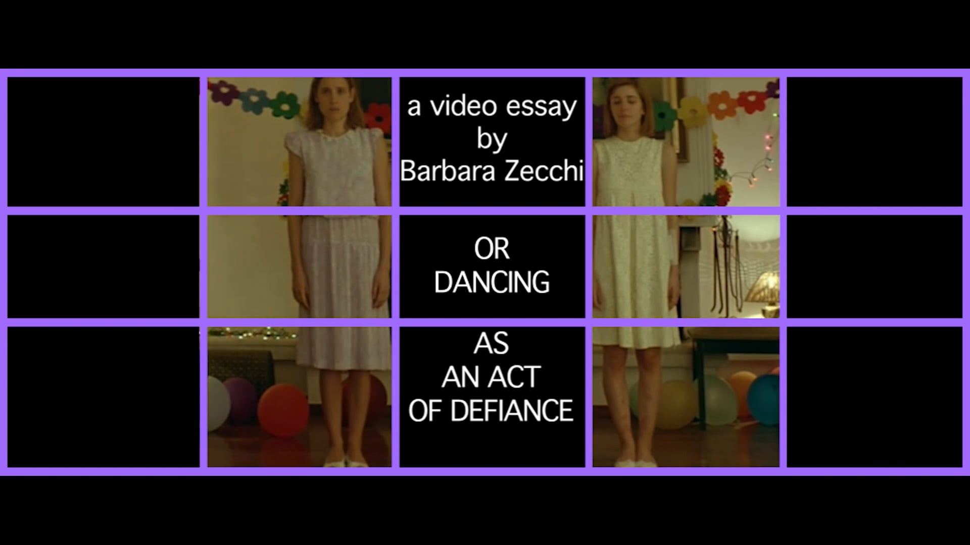 Dancing as Defiance