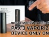 Портативный вапорайзер PAX 3 Vaporizer Device Only Onyx