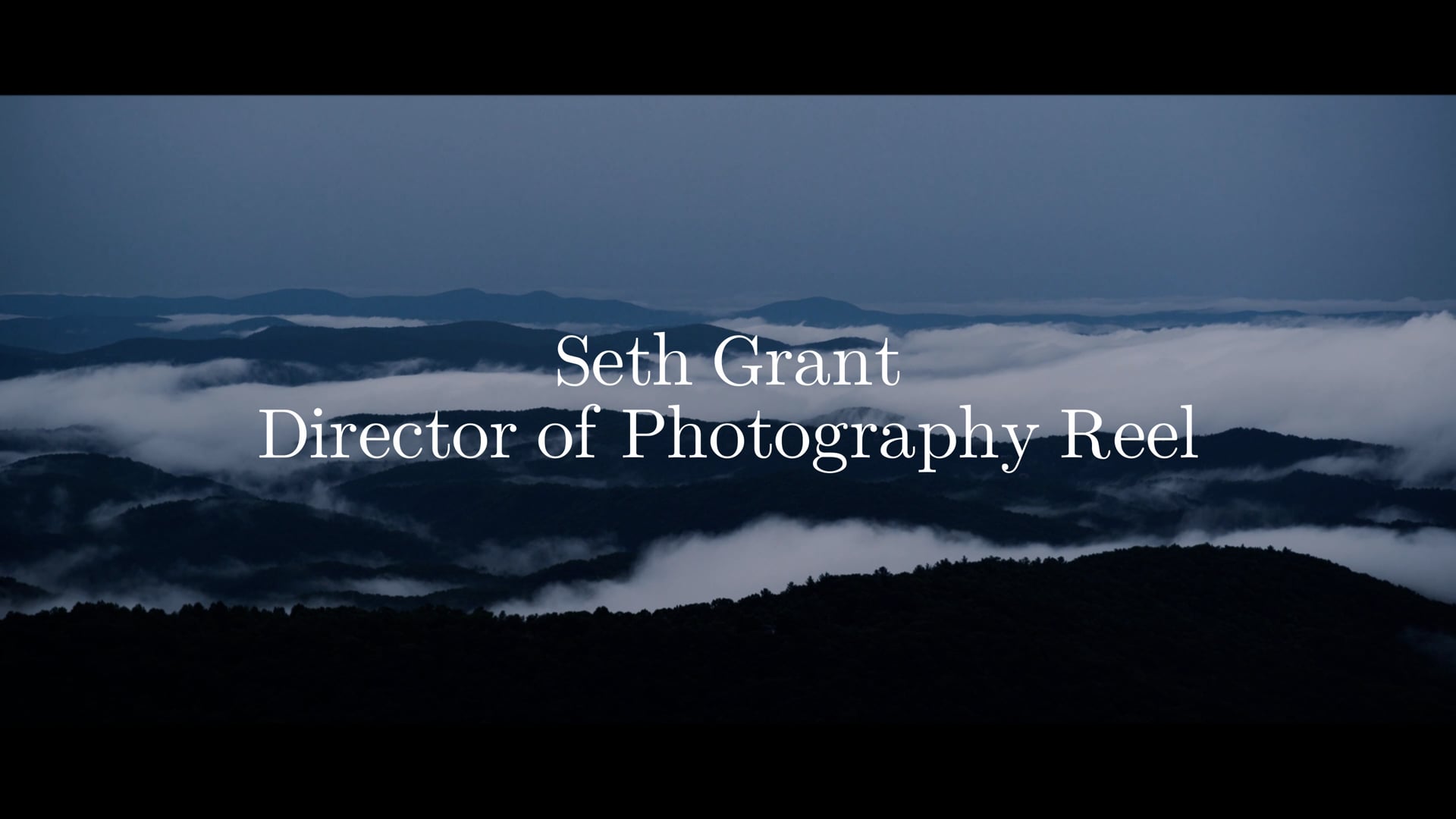 2022 Director of Photography Reel | Narrative