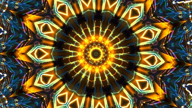 Mandala, Kaleidoscope, Fractal. Free Stock Video - Pixabay