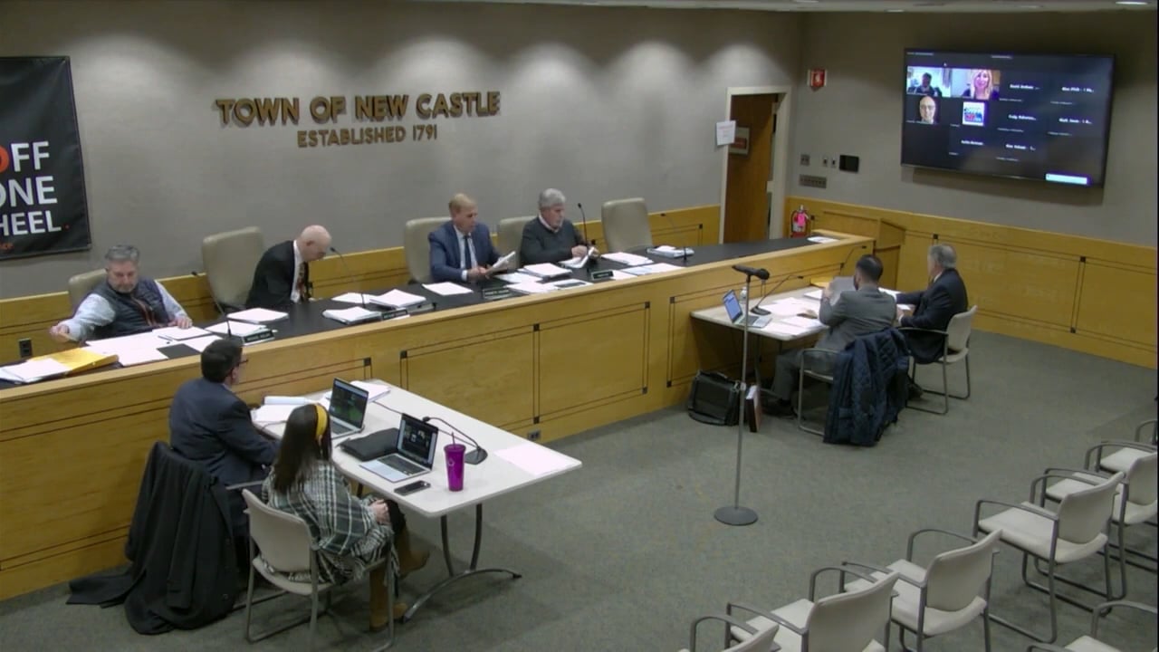 Town of New Castle Zoning Board Meeting 1/25/23