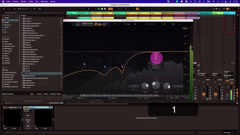 Tratamiento sonoro EQ2