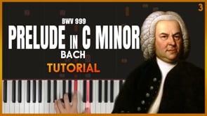 Bach Prelude in C minor BWV 999