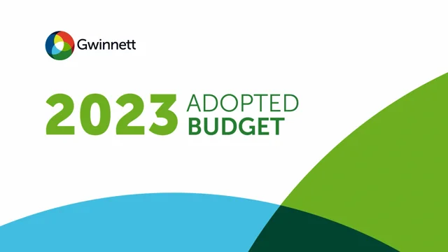 Budget - Gwinnett | Gwinnett County