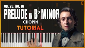 Prelude in Bb Minor Op. 28 No. 16