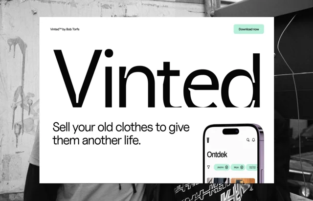 Vinted Redesign Projects :: Photos, videos, logos, illustrations and  branding :: Behance