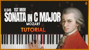 Sonata in C Major K545 (1st mvt)
