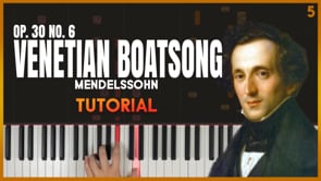 Mendelssohn Venetian Boatsong