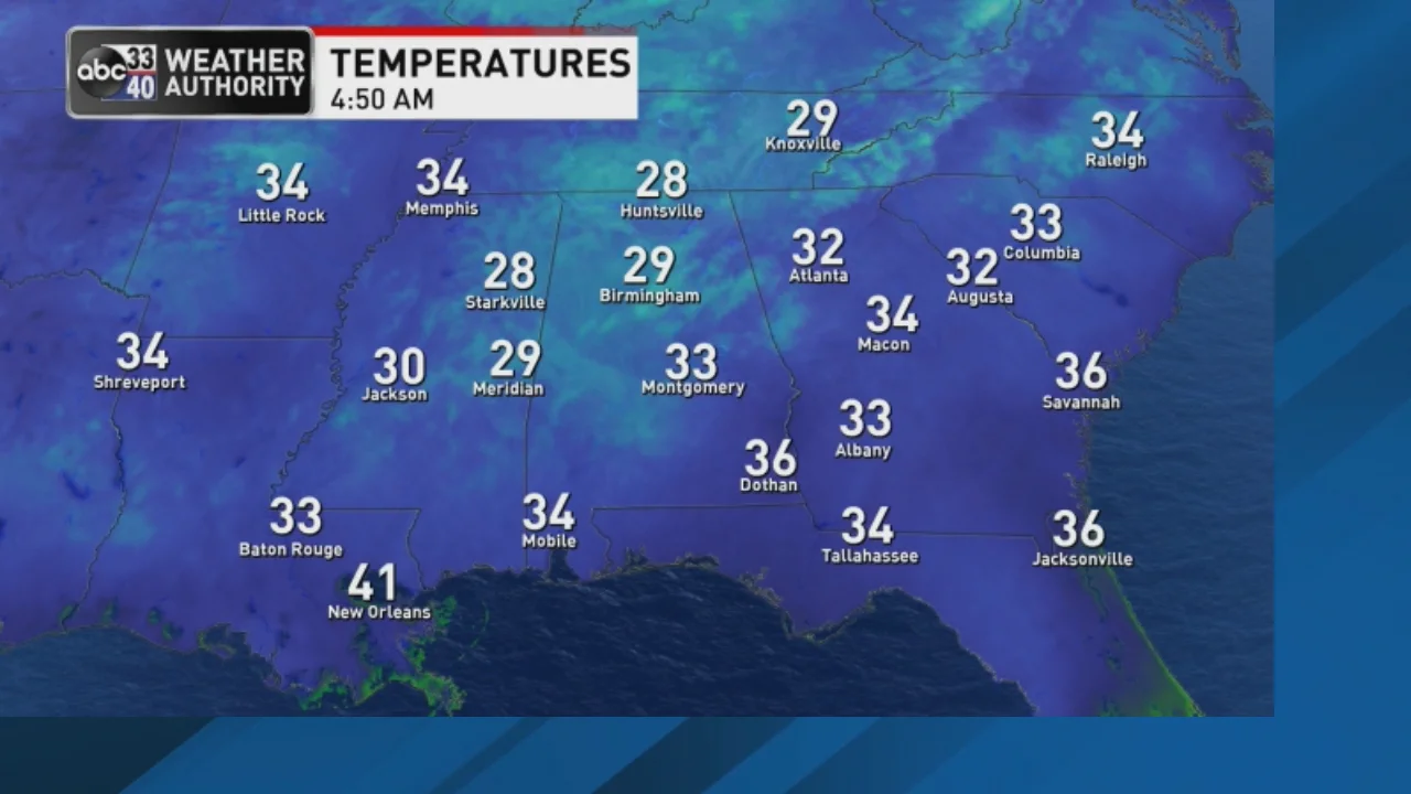 James Spann forecasts a dry Friday for Alabama, with rain returning Sunday