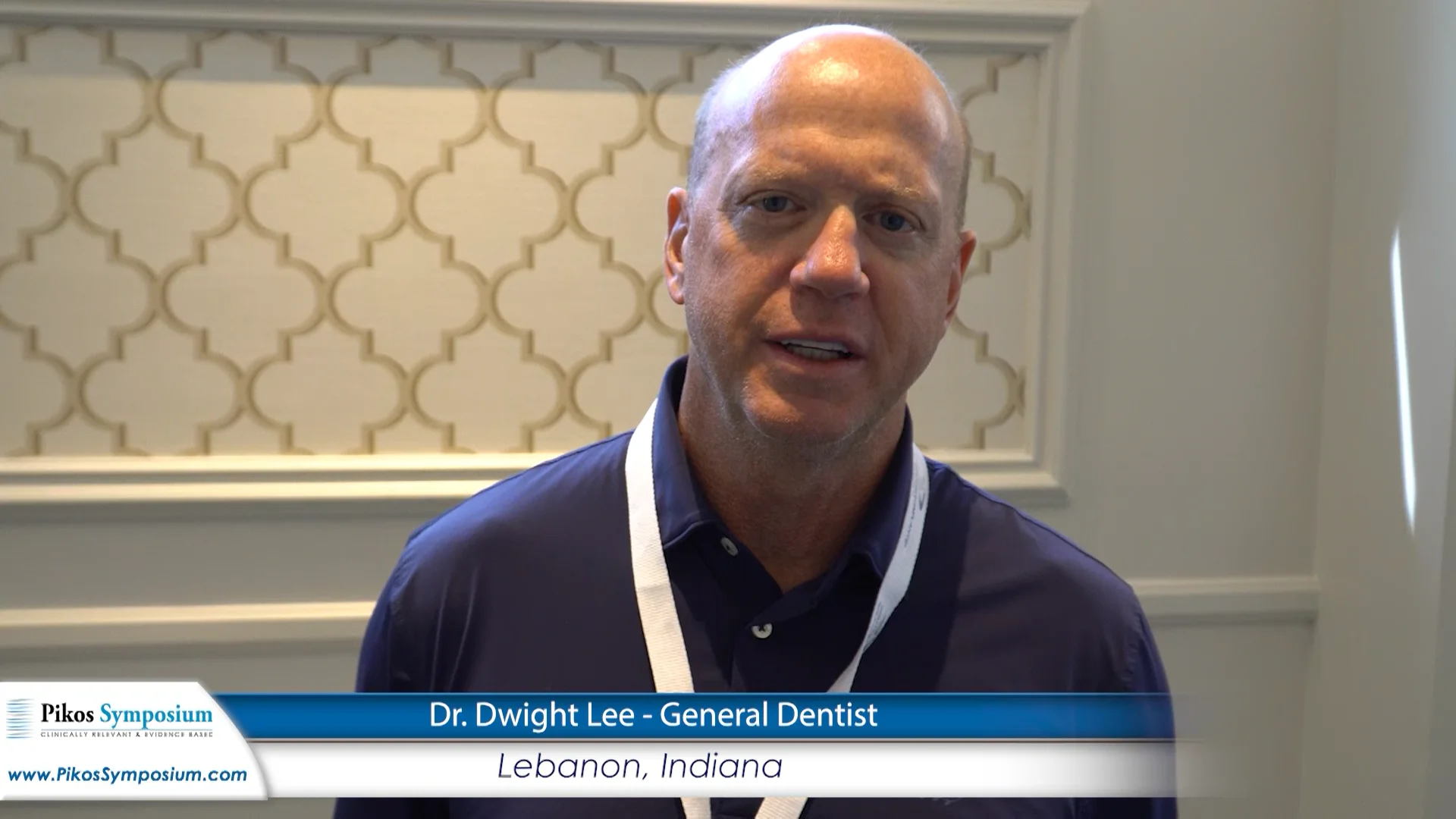 Dr. Dwight Lee shares his experience attending the Pikos Symposium at