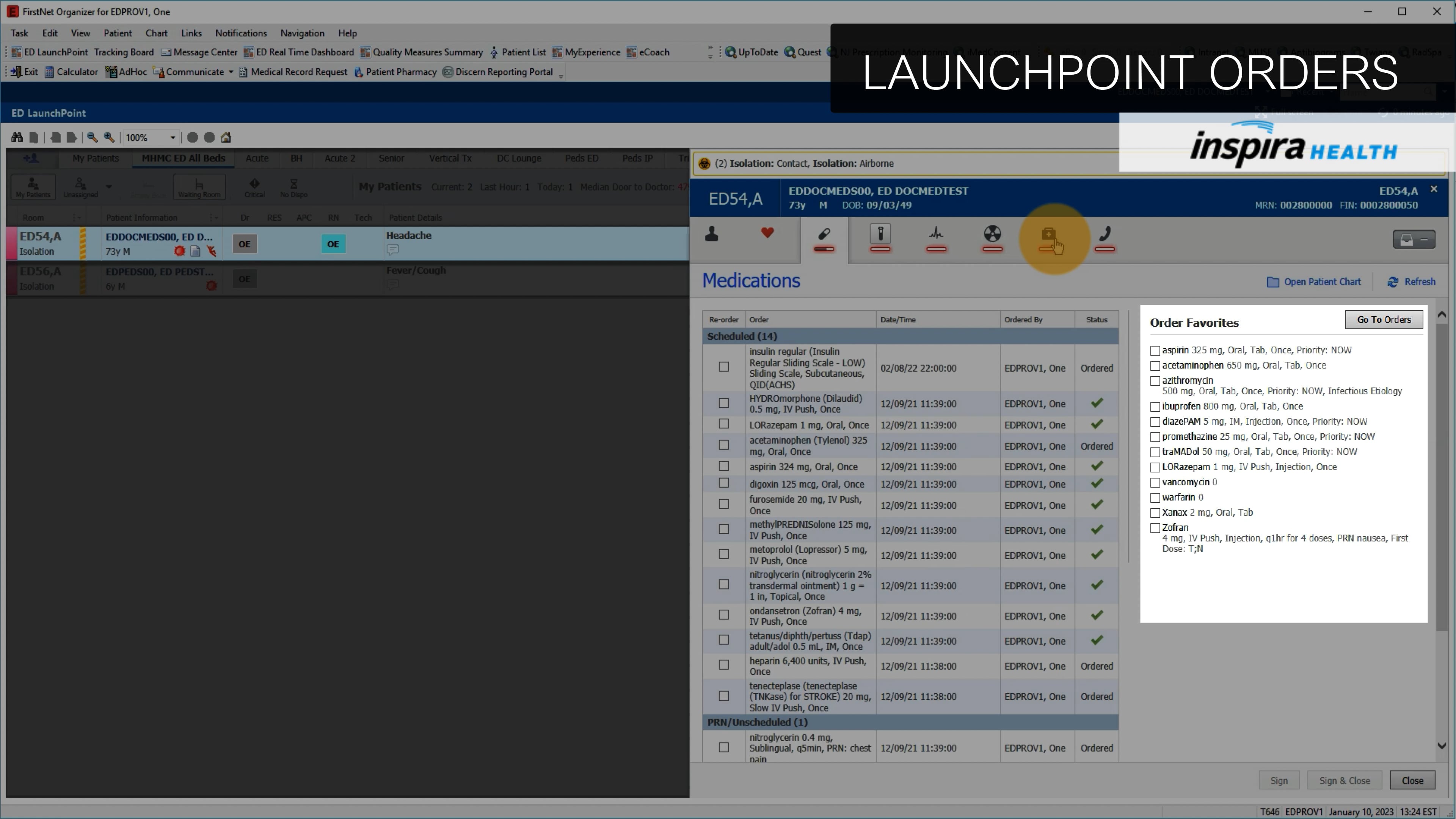 Placing Orders Via LaunchPoint on Vimeo