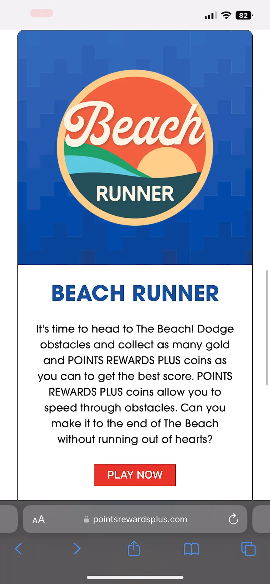 Beach Runner Kroger Points Rewards Plus on Vimeo